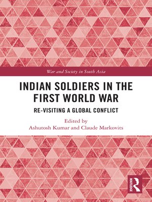 cover image of Indian Soldiers in the First World War
